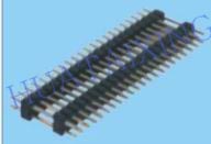 2.54雙排直插排針